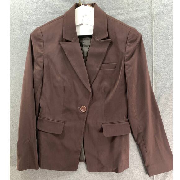 Deux Piece Suits Womens Size Large Brown Formal Top Blazer and Pants - Picture 1 of 8